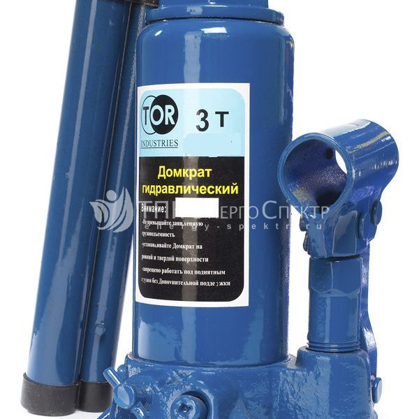 Домкрат гидравлический TOR ДГ-3 г/п 3,0 т (в пластиковом кейсе)